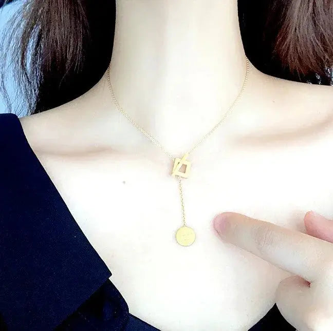 GOOD LUCK NECKLACE (24K GOLD PLATED)